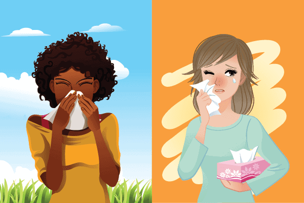 The Difference Between Sinusitis & Allergies