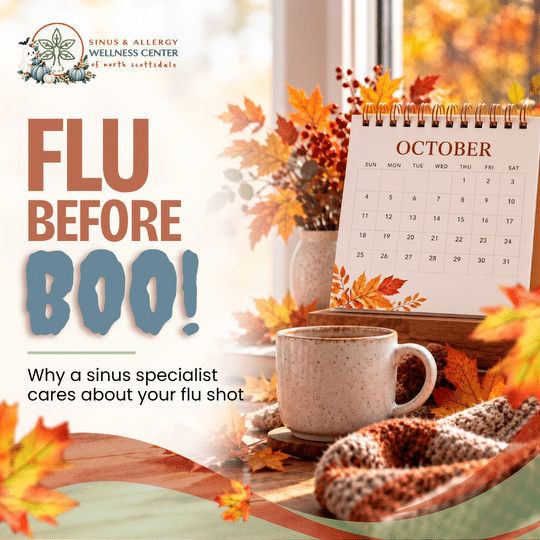 Flu Before Boo. Get your flu shot before Halloween.